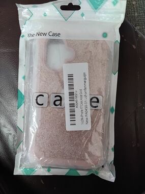 Glitter Rose Gold iPhone 17 Case